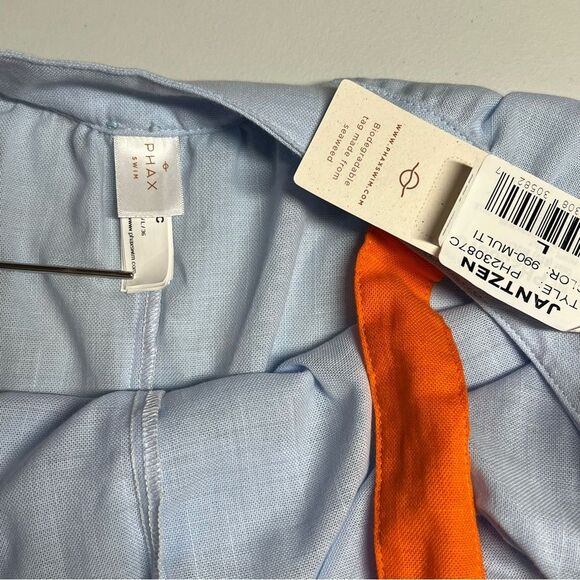 NWT Phax Malibu Jumpsuit Coverup Wide Leg Boho Large - Picture 8 of 14